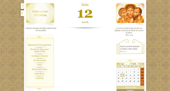 Desktop Screenshot of fr.ecumenicalcalendar.org.ua